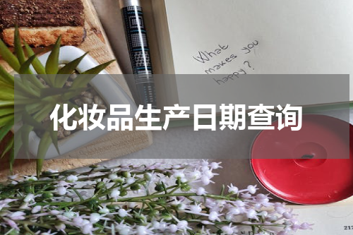 化妆品生产日期查询