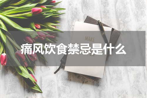痛风饮食禁忌是什么