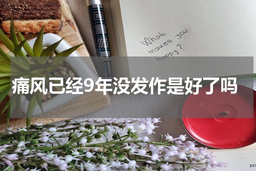 痛风已经9年没发作是好了吗
