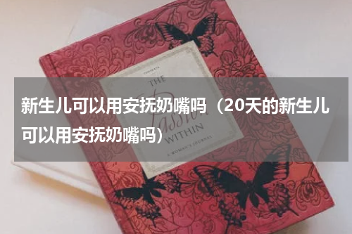 新生儿可以用安抚奶嘴吗（20天的新生儿可以用安抚奶嘴吗）