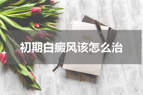 初期白癜风该怎么治