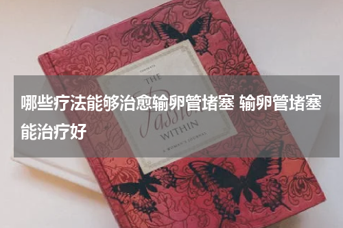 哪些疗法能够治愈输卵管堵塞 输卵管堵塞能治疗好