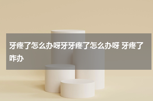 牙疼了怎么办呀牙牙疼了怎么办呀 牙疼了咋办