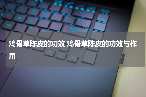 鸡骨草陈皮的功效 鸡骨草陈皮的功效与作用