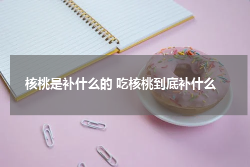 核桃是补什么的 吃核桃到底补什么