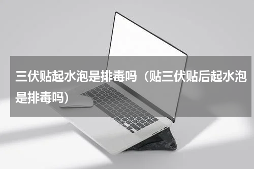 三伏贴起水泡是排毒吗（贴三伏贴后起水泡是排毒吗）