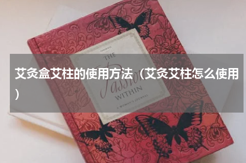 艾灸盒艾柱的使用方法（艾灸艾柱怎么使用）