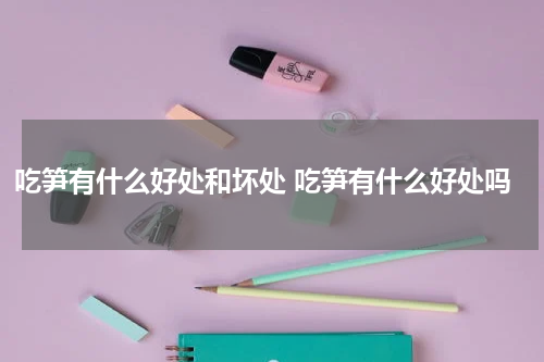 吃笋有什么好处和坏处 吃笋有什么好处吗