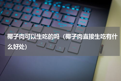 椰子肉可以生吃的吗（椰子肉直接生吃有什么好处）