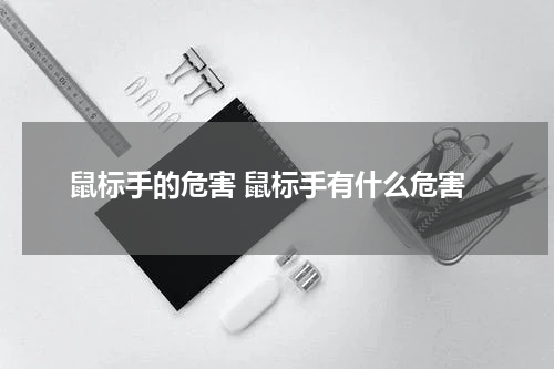 鼠标手的危害 鼠标手有什么危害