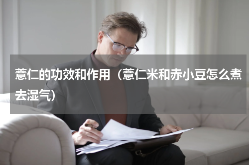 薏仁的功效和作用（薏仁米和赤小豆怎么煮去湿气）
