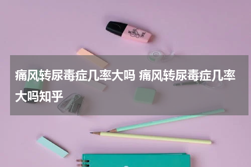 痛风转尿毒症几率大吗 痛风转尿毒症几率大吗知乎