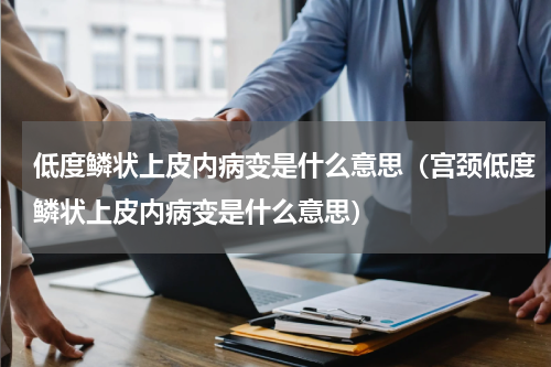 低度鳞状上皮内病变是什么意思（宫颈低度鳞状上皮内病变是什么意思）