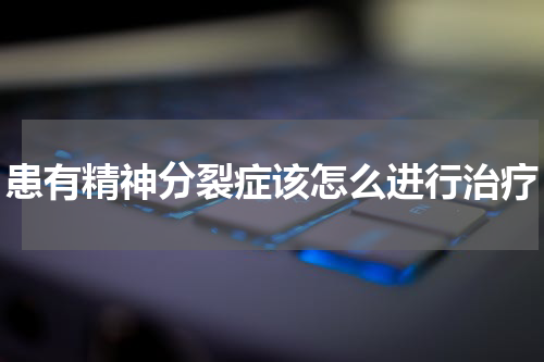 患有精神分裂症该怎么进行治疗