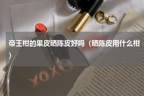 帝王柑的果皮晒陈皮好吗（晒陈皮用什么柑）
