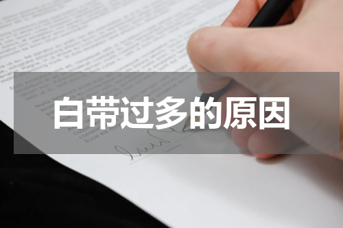 白带过多的原因