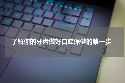  了解你的牙齿做好口腔保健的第一步